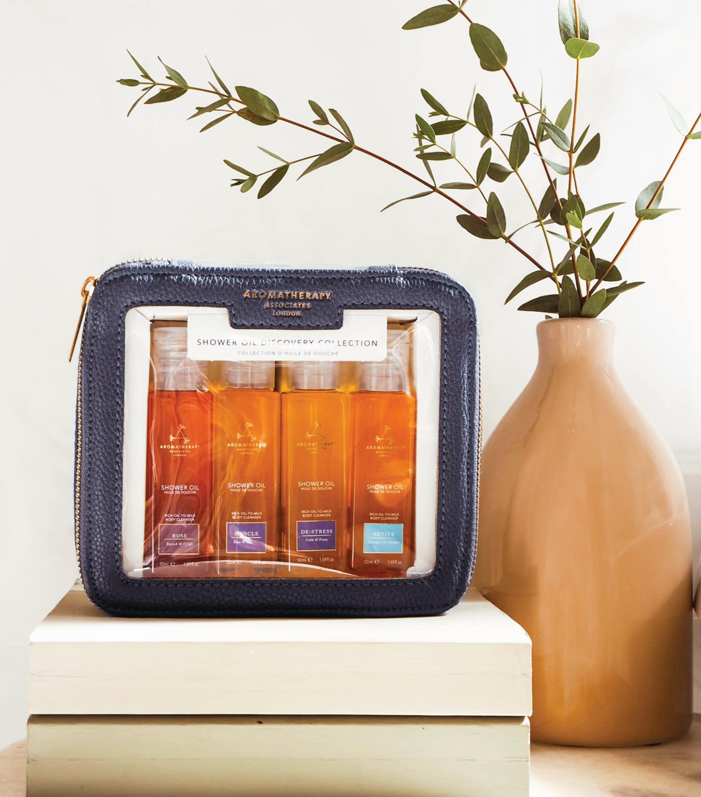 Aromatherapy Associates shower oil discovery collection, UK version