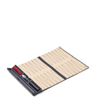 Aspinal of London leather travel backgammon set - British product