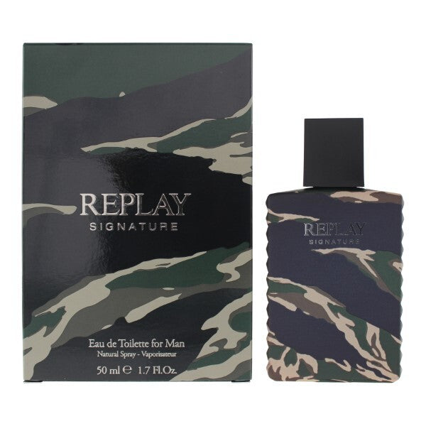 Replay Signature For Man Eau De Toilette 50ml GOODS Superdrug   