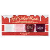 Nails.INC Red Velvet Please 4-Piece Nail Polish Set GOODS Superdrug   