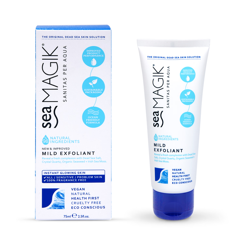 Fragrance Free Mild Facial Exfoliant with Dead Sea Minerals