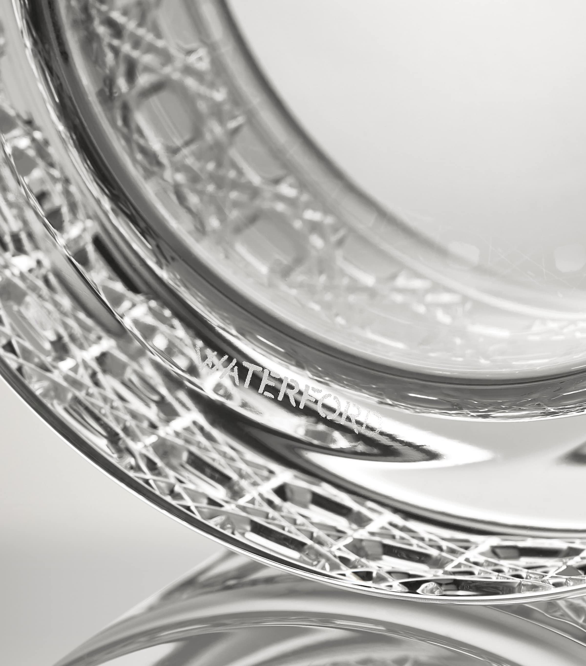 Waterford Opulence crystal bottle coaster 13cm, UK version