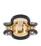 Alexandre de Paris gold-plated crystal claw hair clip, UK version