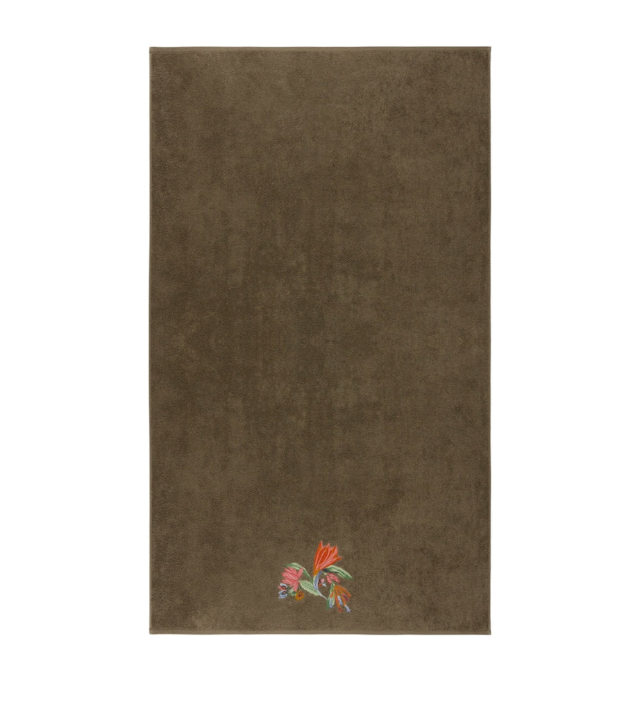 Yves Delorme Eze bath sheet 92cm x 160cm - British product