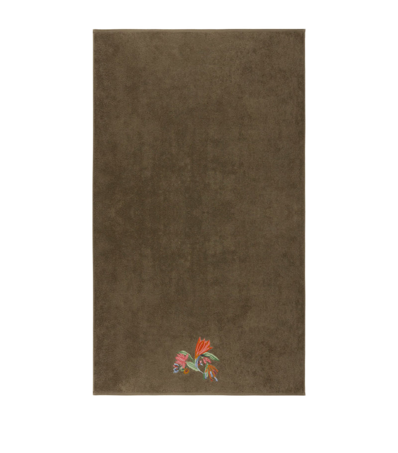 Yves Delorme Eze bath sheet 92cm x 160cm - British product