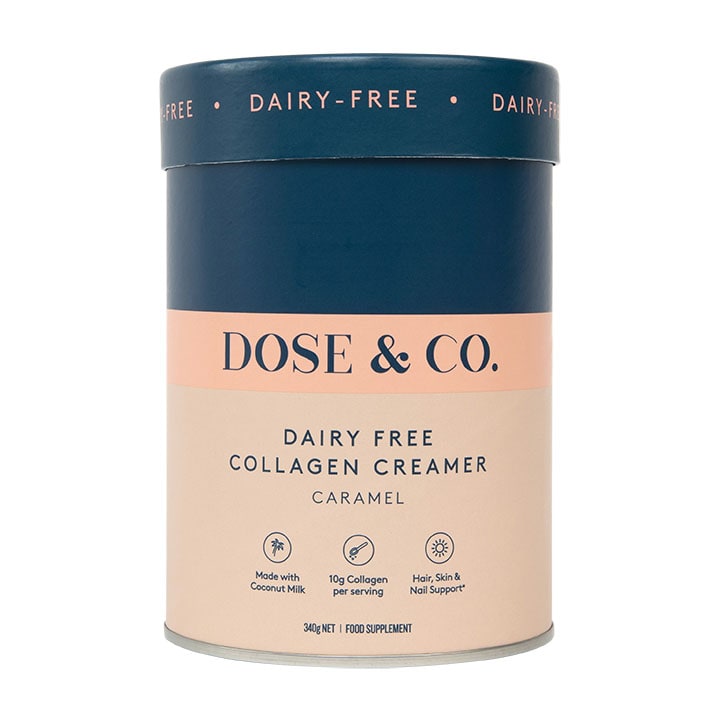 Dose & Co Dairy-Free Collagen Creamer Vanilla 340g GOODS Holland&Barrett   