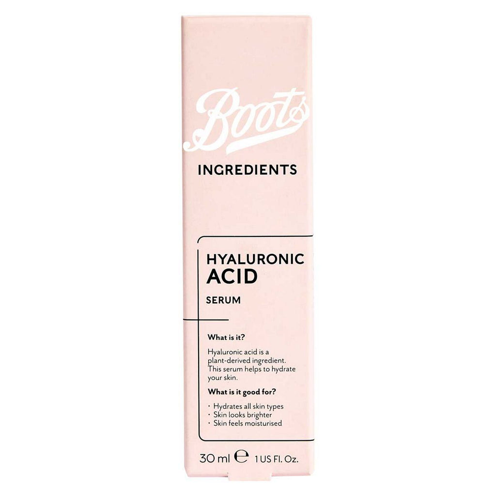 Boots Ingredients Hyaluronic Acid Serum 30ml