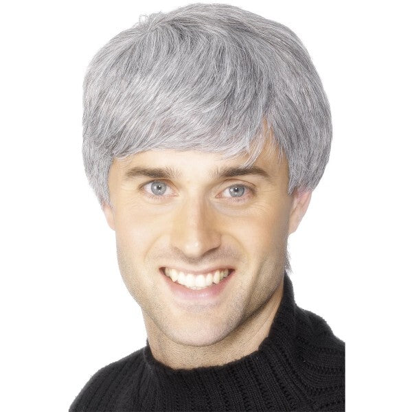 Smiffys corporate wig grey, imported from the UK