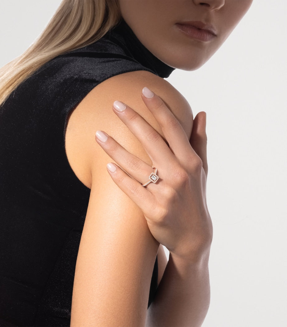 Messika Joy Roségoldring 0,75 Karat, importiert aus Großbritannien