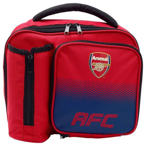 Arsenal FC Dot Fade Lunch Bag with club crest (British brand)