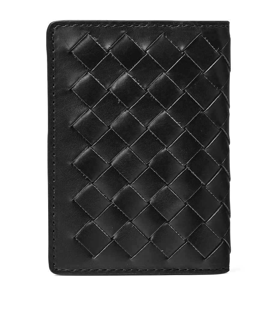 Aspinal of London leather double fold card holder, imported from the UK