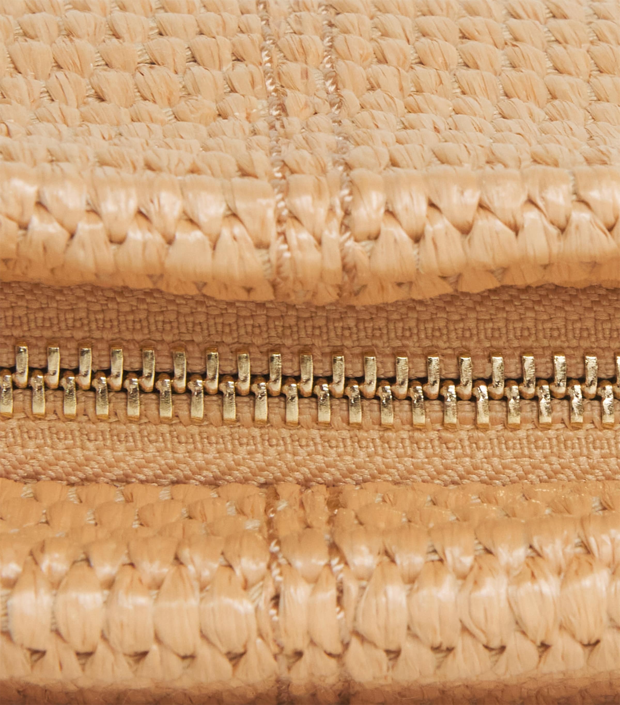 Maje raffia Miss M clutch bag H11cm x W22cm - British product