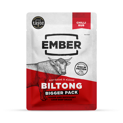 Holland & Barrett Ember Biltong Beef Jerky Chilli 45g- Buy online at McGrocer