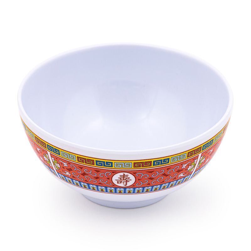 Longevity melamine rice bowl 4.5 inch, imported from the UK