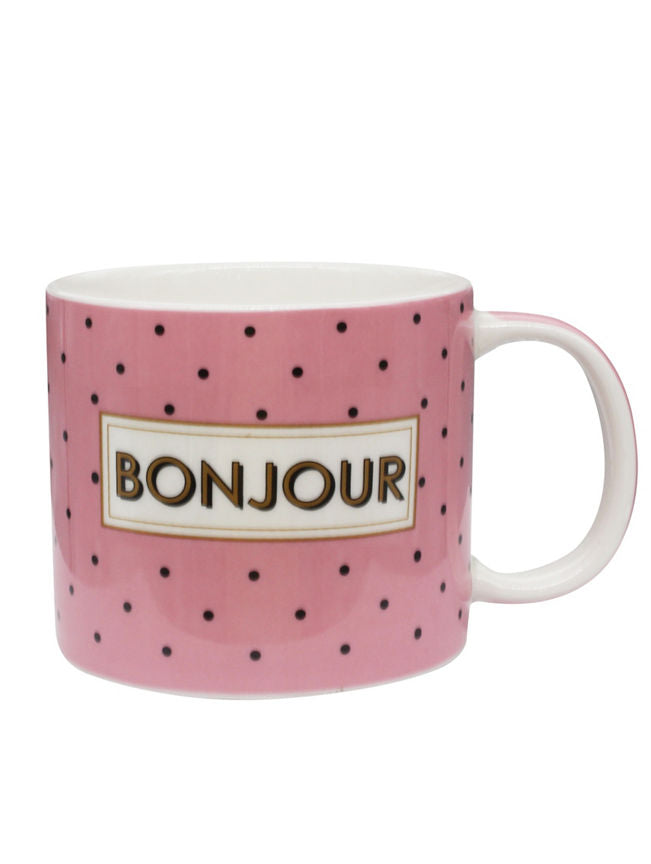 George Home Bonjour Mug GOODS ASDA   