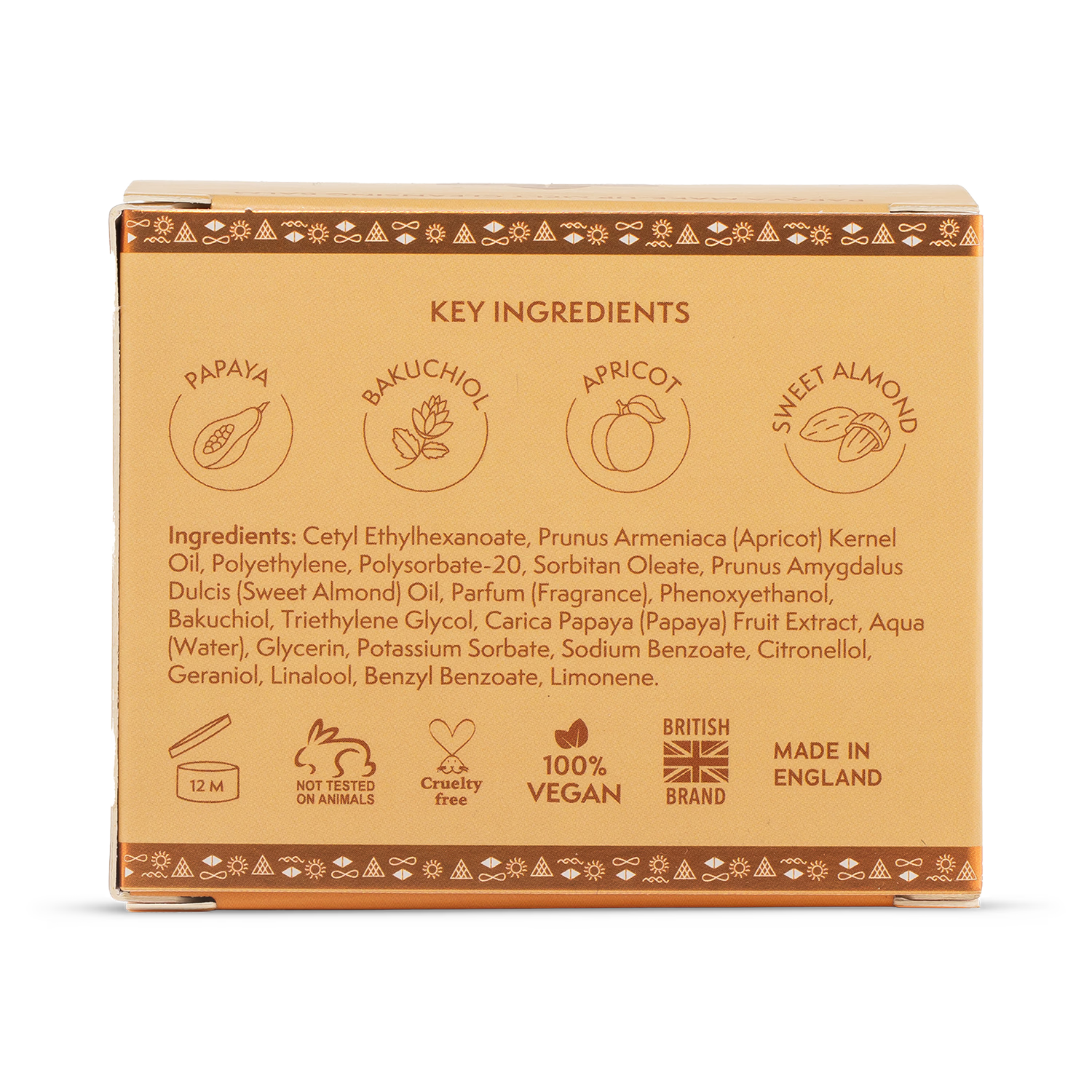 Nature Spell Papaya Make-Up Melt Cleansing Balm 100ml, UK version