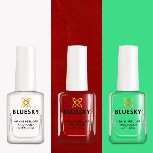 Bluesky Airkiss kids nail polish set 3x5ml imported from the UK