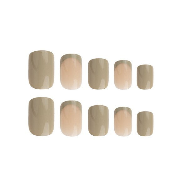 Nail HQ artificial nails olive square - British product