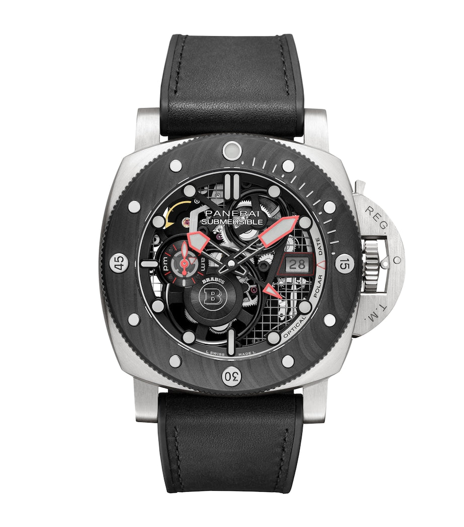 Panerai Submersible S Brabus eTitanio watch 47mm - British product