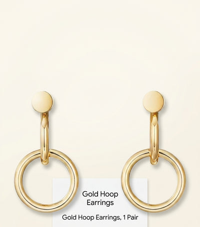 Harrods Cartier Juste un Clou Yellow Gold Earrings- Buy online at McGrocer