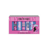 Emily in Paris lip balm collection pack of 5, imported from the UK