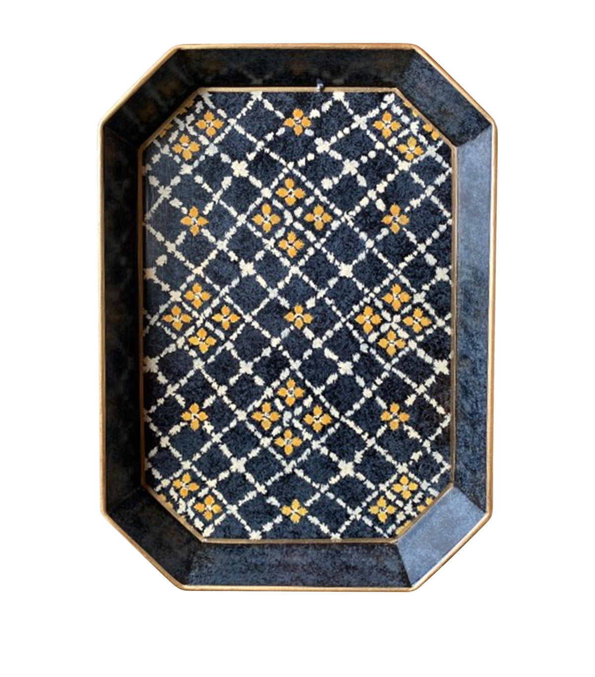 Les Ottomans iron mosaic tray 43cm x 30cm, UK version