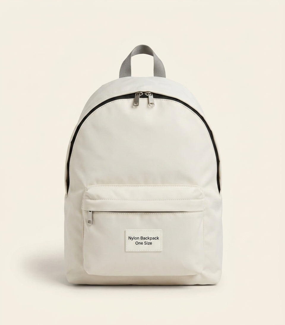Givenchy Essential U backpack in durable nylon with leather pulls, UK version