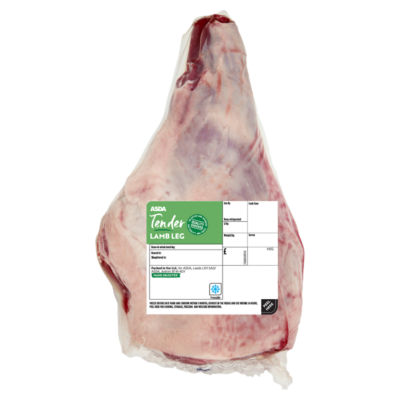 ASDA Tender Lamb Leg Joint 2.4kg - British product