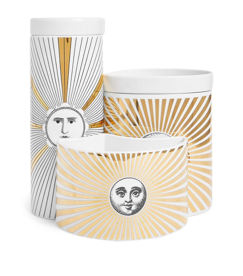 Fornasetti Soli candles set of 3 2.35kg - British product