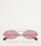 Miu Miu metal oval sunglasses - British product