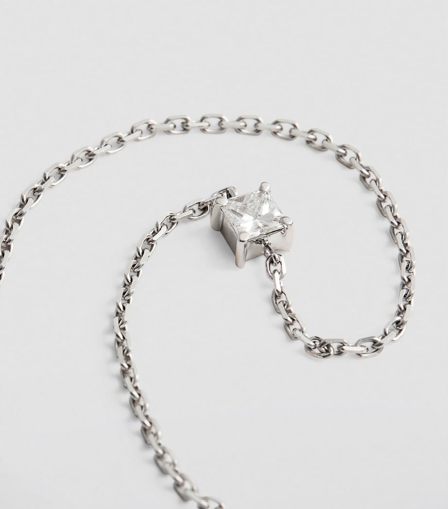 Redline white gold diamond Princesse bracelet, imported from the UK