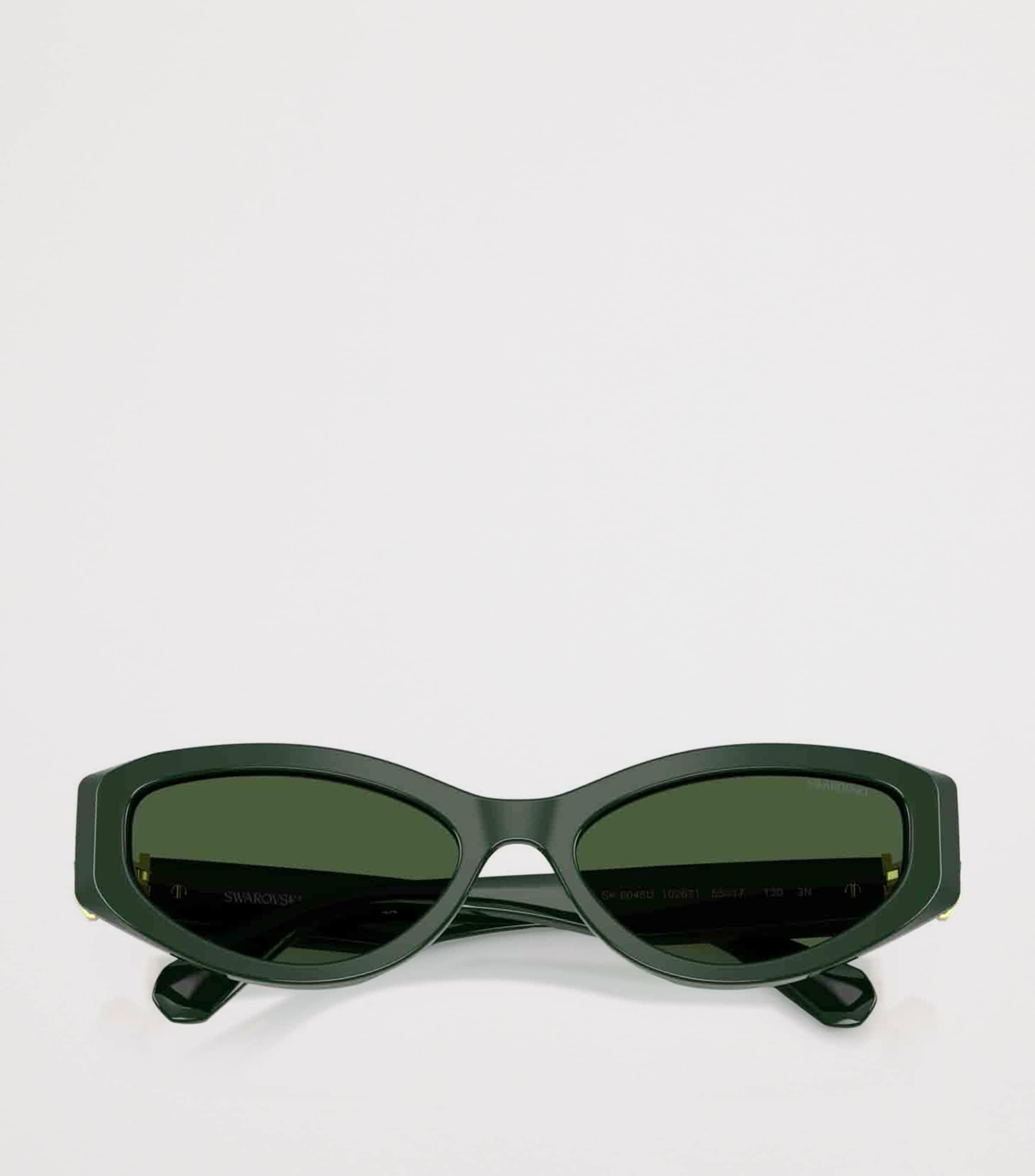 Swarovski cat eye sunglasses with crystal accents, UK version