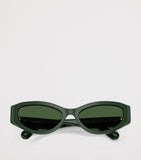 Swarovski cat eye sunglasses with crystal accents, UK version