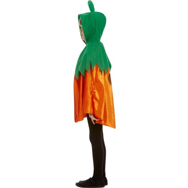 Smiffys Pumpkin Hooded Cape Halloween outfit, imported from the UK