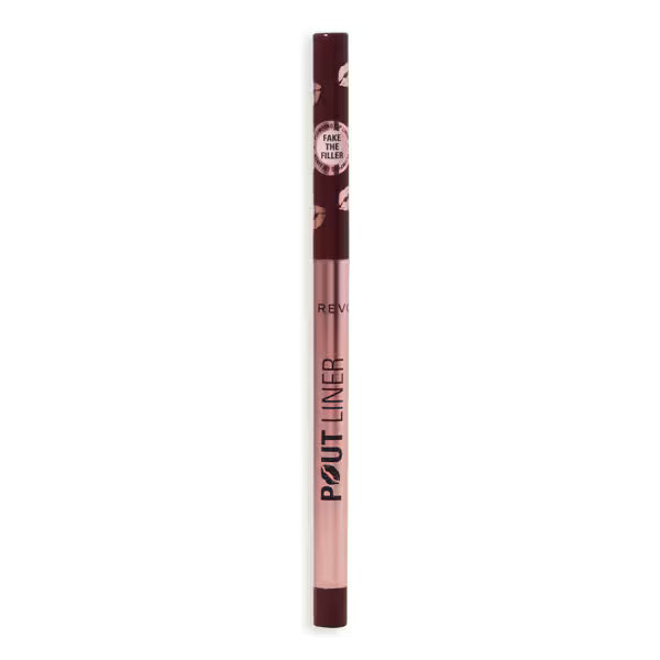 Revolution Pout Bomb Plumping Lip Liner Deepest Mauve, imported from the UK