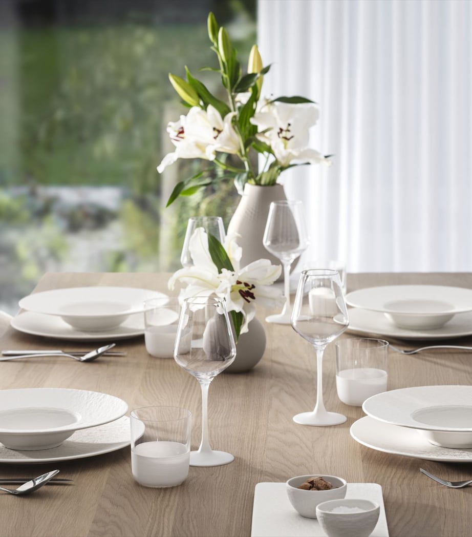 Villeroy & Boch Manufacture Rock white wine glasses 410ml (British brand)