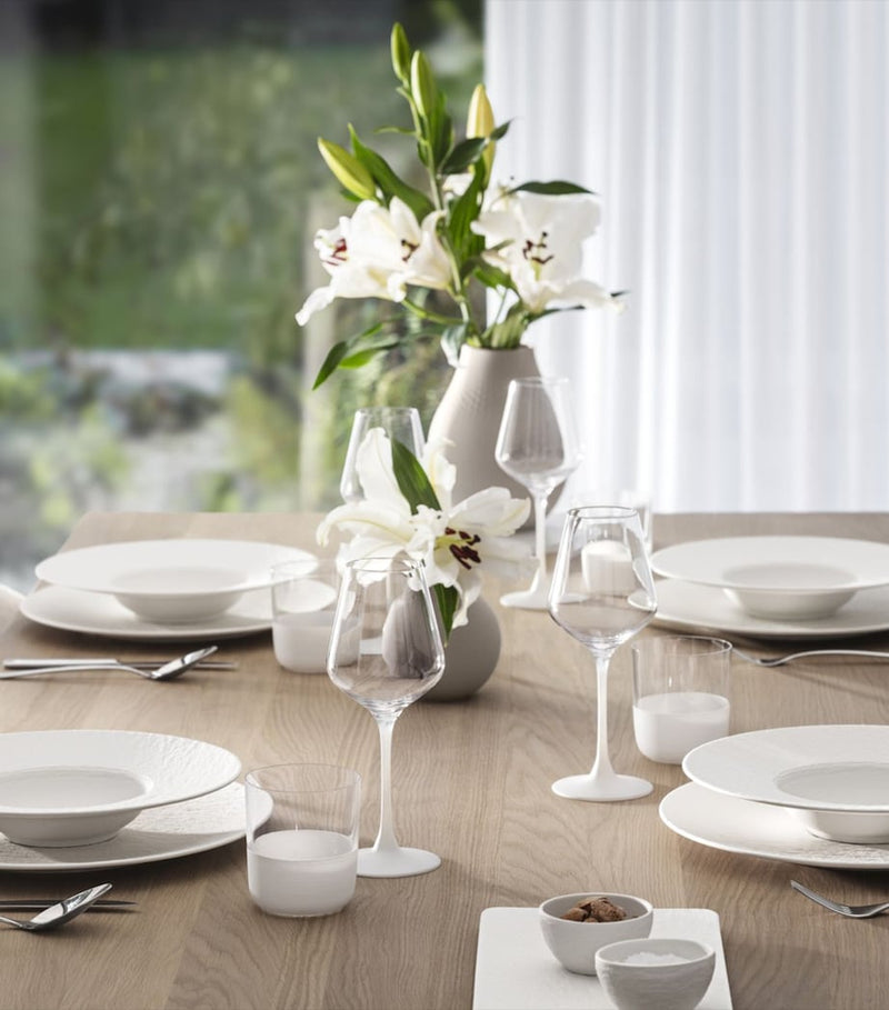 Villeroy & Boch Manufacture Rock white wine glasses 410ml (British brand)