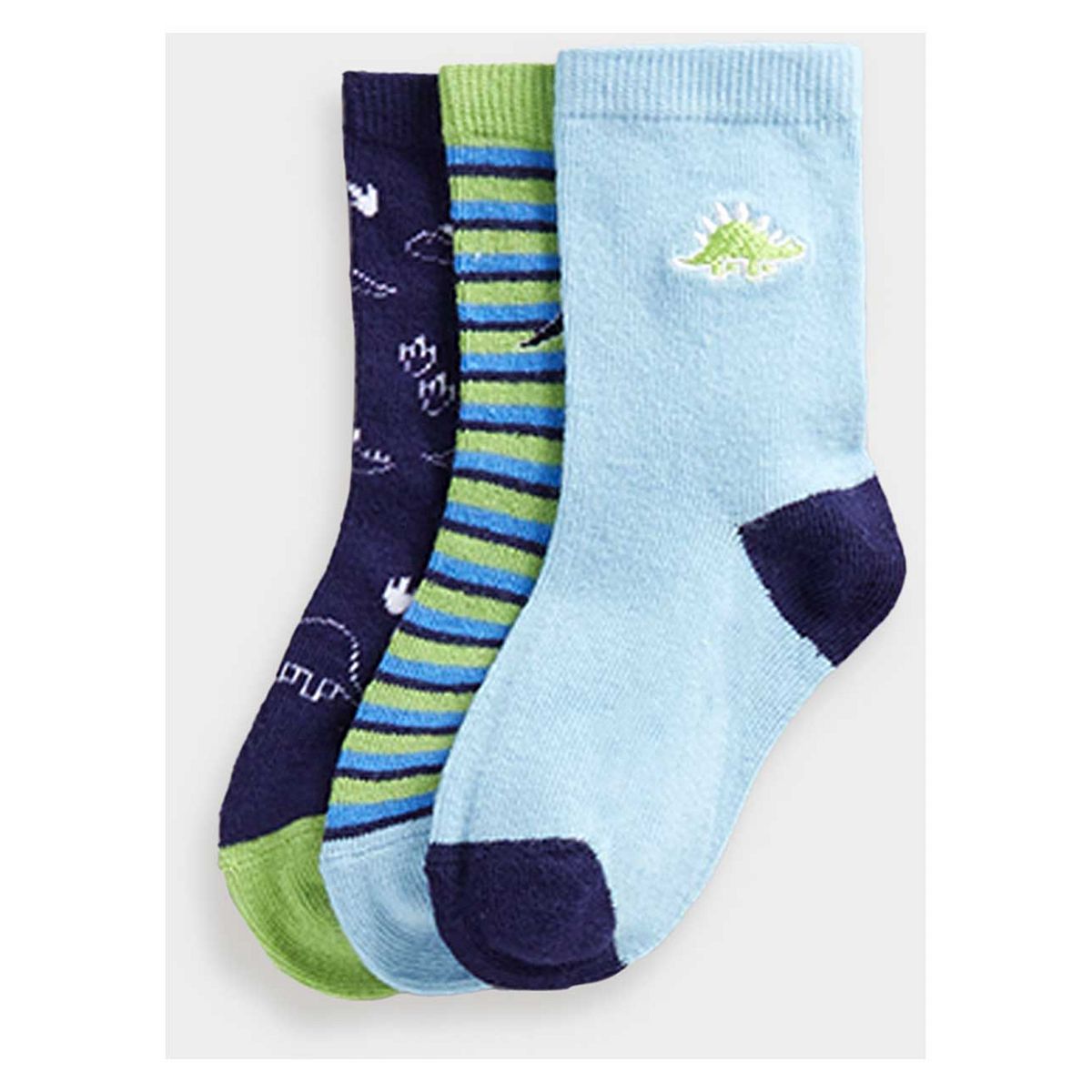 Mothercare Dinosaur Socks - 3 Pack GOODS Boots   