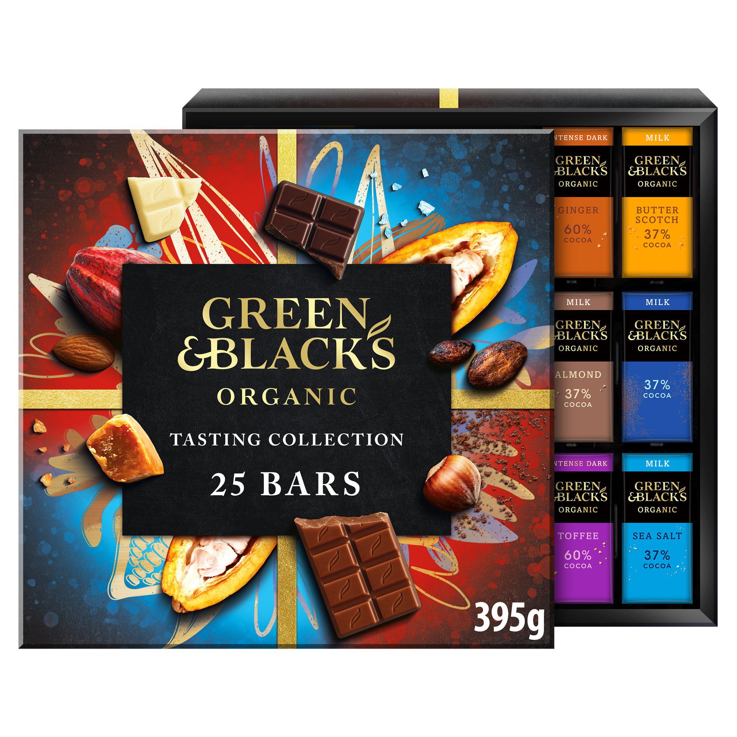 Green & Black's Organic Tasting Collection Chocolate Gift 395g GOODS Sainsburys   