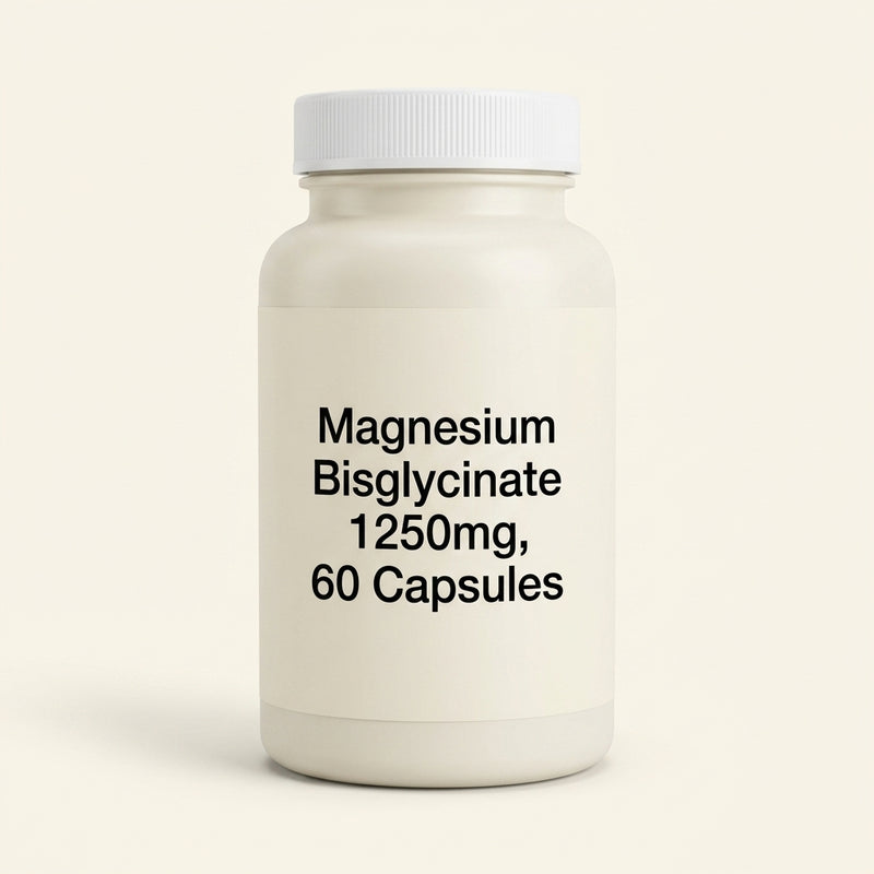 Holland & Barrett Magnesium Bisglycinate 1250mg 60 Capsules
