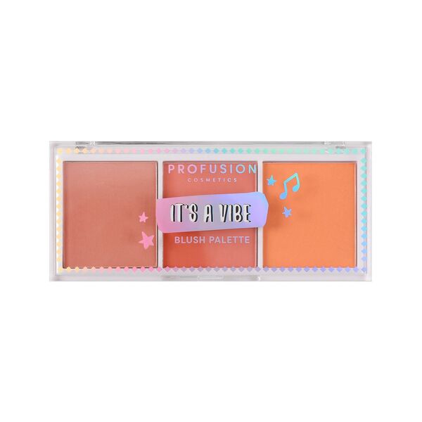 Profusion Cosmetics It's A Vibe | 3 Shade Blush Palette GOODS Superdrug   