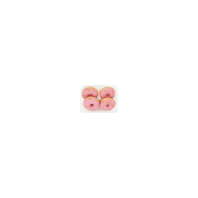 ASDA ASDA 4 Pink Ring Donuts- Buy online at McGrocer