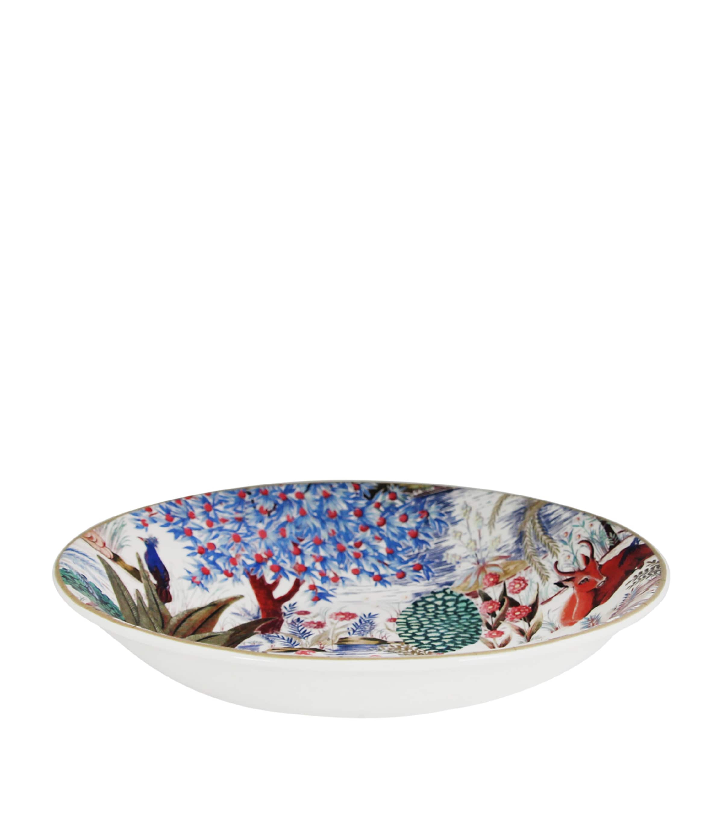 Gien Jardin du Palais soup plates 27cm, UK version