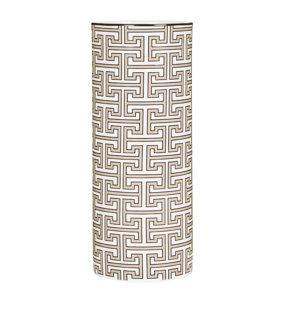 O.W.London Tall Bone China Maze Vase 22.5cm, imported from the UK