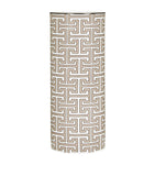 O.W.London Tall Bone China Maze Vase 22.5cm, imported from the UK