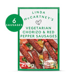 Linda McCartney's 6 Vegetarian Chorizo & Red Pepper Sausages GOODS ASDA   