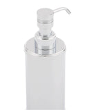 ZODIAC Cylinder Chrome soap dispenser (British brand)
