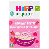 HiPP Organic Summer Berry Multigrain Porridge Baby Cereal 10+ Months 200g GOODS Sainsburys   