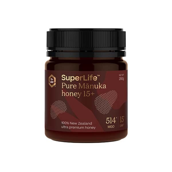 SuperLife Pure Manuka Honey 15+ MGO 514+ 250g GOODS Superdrug   