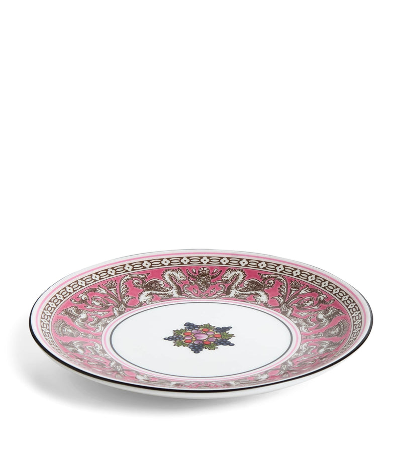 Wedgwood Florentine Fuchsia petite tray 12cm (British brand)